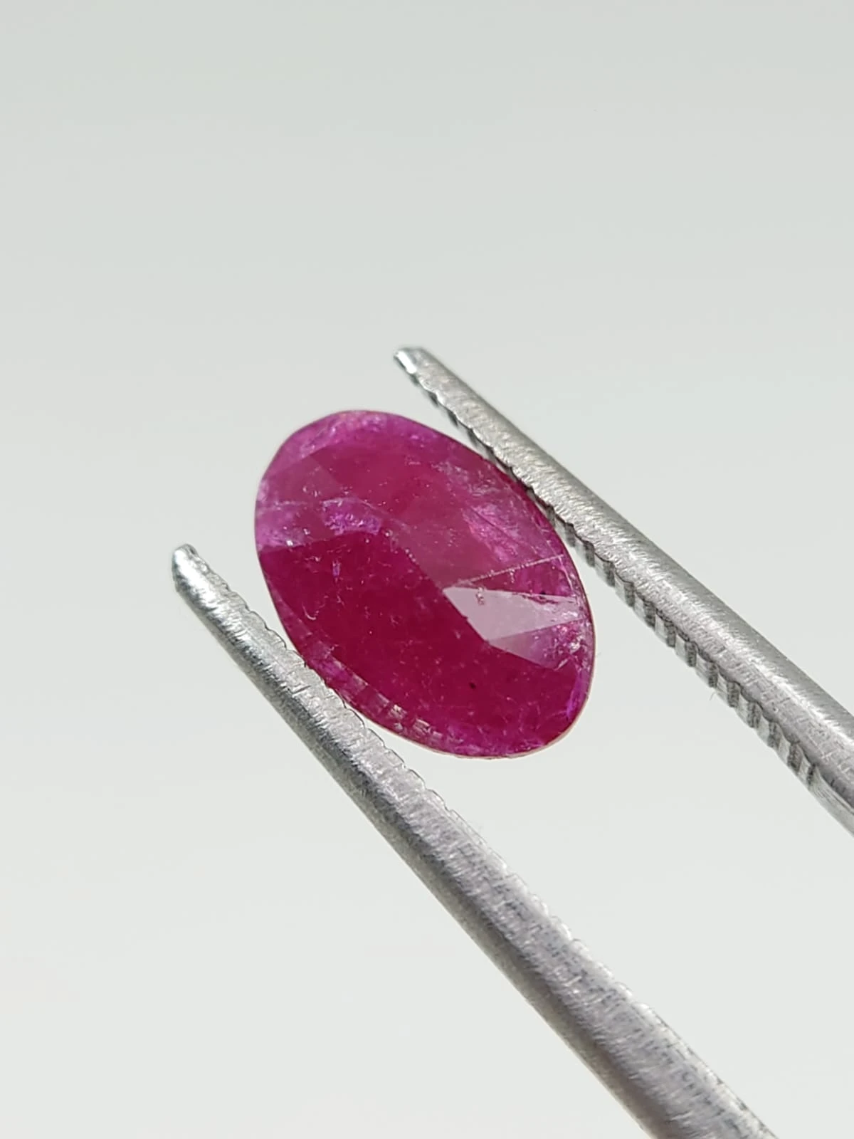 1.4ct Natural Ruby Oval Cut From Afghanistan — view 2
